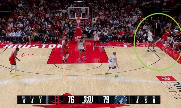 剧本看过？杜兰特砸麦克丹尼尔斯出界 森林狼挑战成功&amp;KD先出界