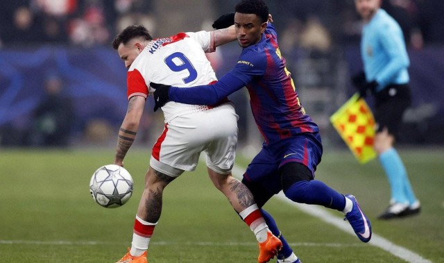 kaiyun·(中国)官方网站-布拉格斯拉维亚对阵巴萨半场2球，与前6轮欧冠进球数持平